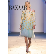 Load image into Gallery viewer, Daisy - Floral Embroidery Tulle and chiffon Dress