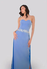 Load image into Gallery viewer, Tulip- Satin Fishtail Dress
