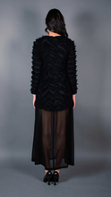 Load image into Gallery viewer, Bluebell-Black chiffon Dress