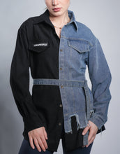 Load image into Gallery viewer, Light weight denim and twill shirt
