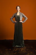 velour column Kaftan