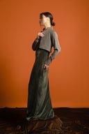 velour column Kaftan