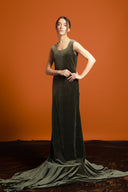 velour column Kaftan
