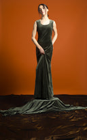 velour column Kaftan