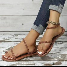 Load image into Gallery viewer, Braided sandal
