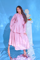 Linda - Pink Skirt Set