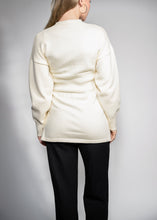 Load image into Gallery viewer, Cream Asymmetrical Sweater
